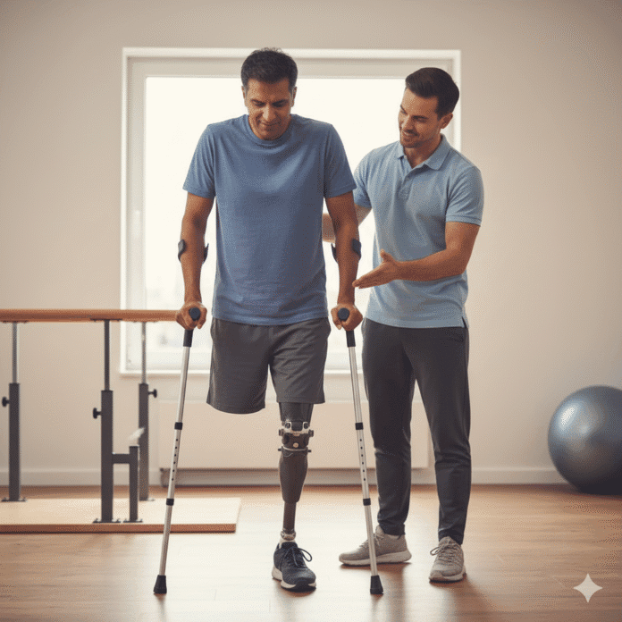 Kaki Kaku Setelah Amputasi kekakuan lutut setelah amputasi