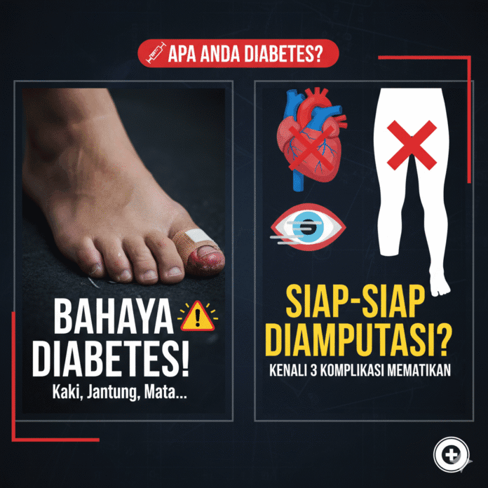 Waspada Resiko Komplikasi Diabetes: Gejala Awal & Bahaya Amputasi resiko-komplikasi-diabetes