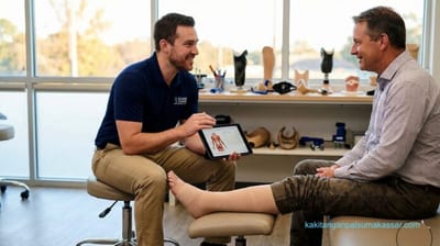 Persiapan medis sebelum memakai kaki palsu pasca amputasi