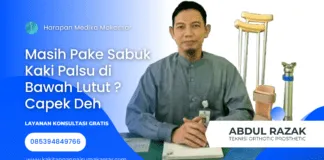 MASIH PAKE SABUK KAKI PALSU BAWAH LUTUT?CAPEK DEH