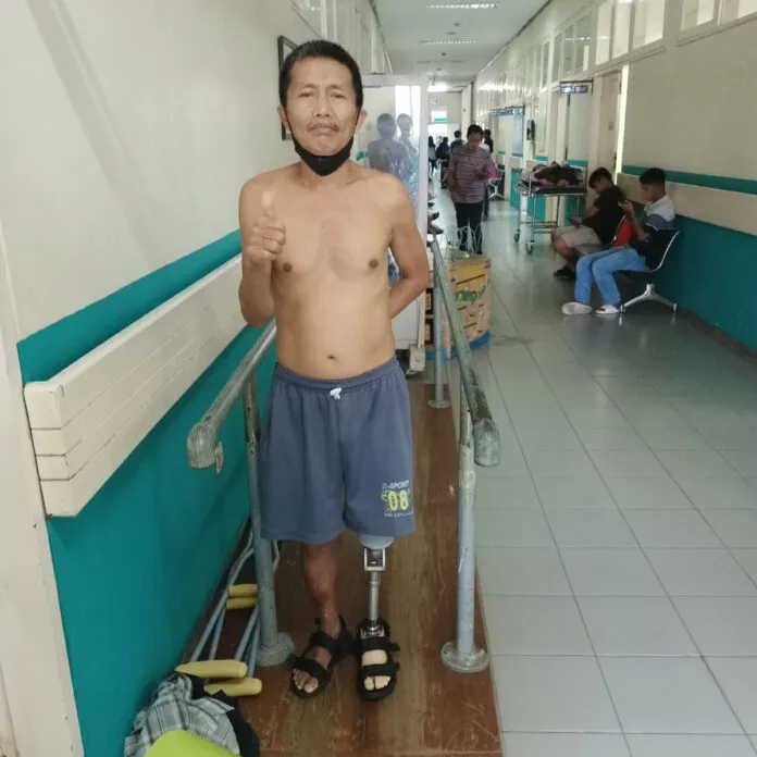 PANDUAN TAHAPAN LATIHAN MEMAKAI KAKI PALSU