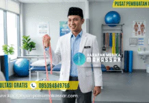 KETIKA DOKTER SARANKAN UNTUK SEGERA AMPUTASI Ahli fisioterapi memandu program rehabilitasi pasca amputasi untuk pembuatan kaki palsu